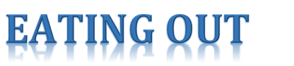 Text Box: EATING OUT